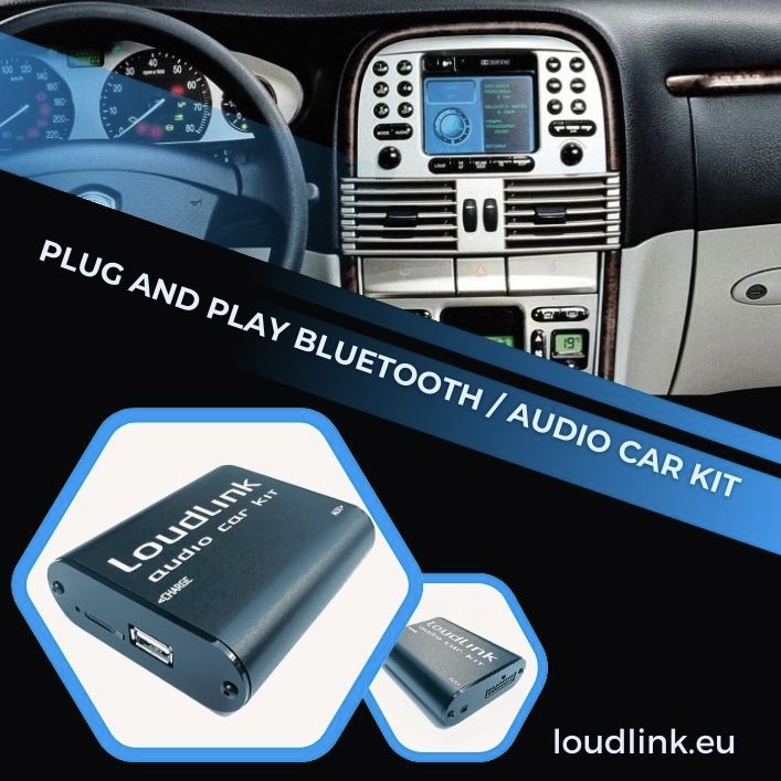 Loudlink Bluetooth Handsfree Car Kit and Ogg Vorbis MP3 AAC WMA FLAC WAV player for Lancia LYBRA (NO NAV)