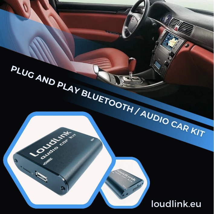 Loudlink Bluetooth Handsfree Car Kit and Ogg Vorbis MP3 AAC WMA FLAC WAV player for Lancia THESIS