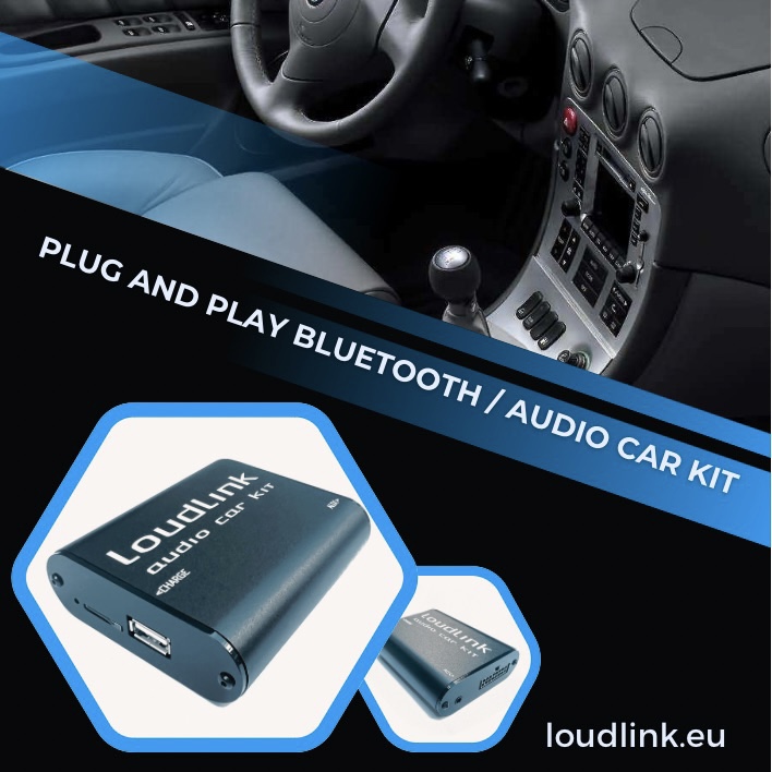 Loudlink Bluetooth Handsfree Car Kit and Ogg Vorbis MP3 AAC WMA FLAC WAV player for Alfa Romeo 166